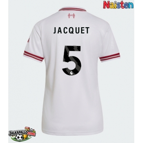 Liverpool Jeremy Jacquet #5 Vieraspaita Naisten 2026-27 Lyhythihainen